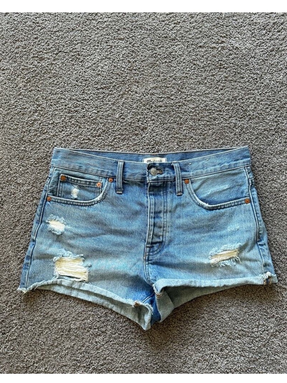 Madewell Relaxed Denim Shorts